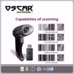 Picture of OSCAR UniBar II BT - Area Imager 2D QR 1D - Bluetooth Wireless Barcode Scanner Black