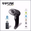 Picture of OSCAR UniBar II BT - Area Imager 2D QR 1D - Bluetooth Wireless Barcode Scanner Black