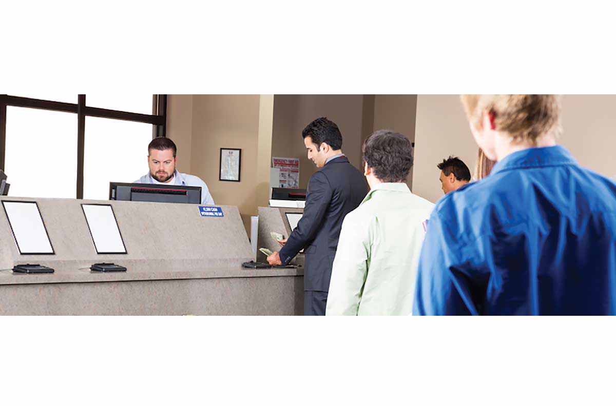 صورة لقسم Queuing System